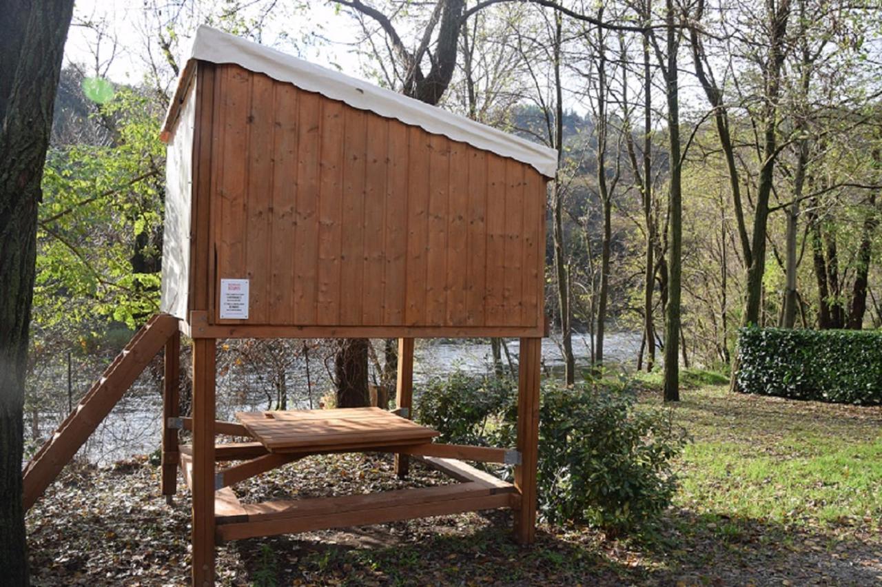 Hotel Camping La Charderie Pont-de-Labeaume Zewnętrze zdjęcie