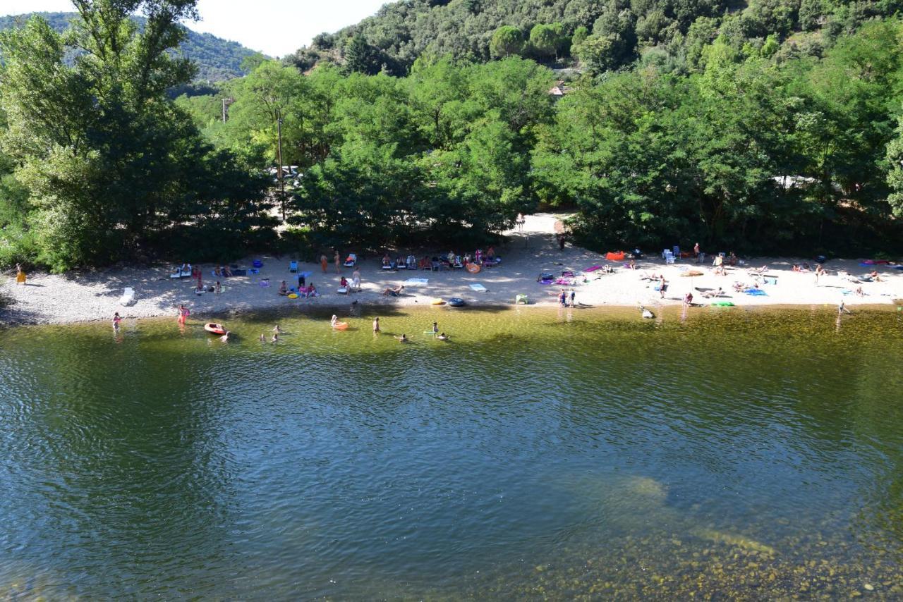 Hotel Camping La Charderie Pont-de-Labeaume Zewnętrze zdjęcie